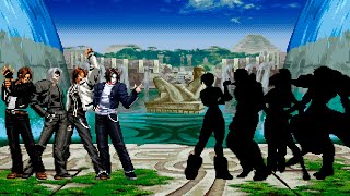 Download lagu [KOF Mugen] Kyo Kusanagi Team vs Random Team mp3