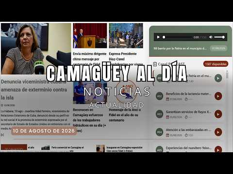 Boletín informativo del 10 de agosto de 2026