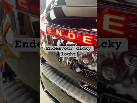 Endeavour back patti light 💥 Auto Tech Brothers