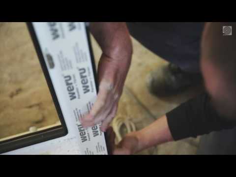 Das Dichtungsband »pintaband 3completePlus« – Die ideale Abdichtung zwischen Mauerwerk und Fenster.