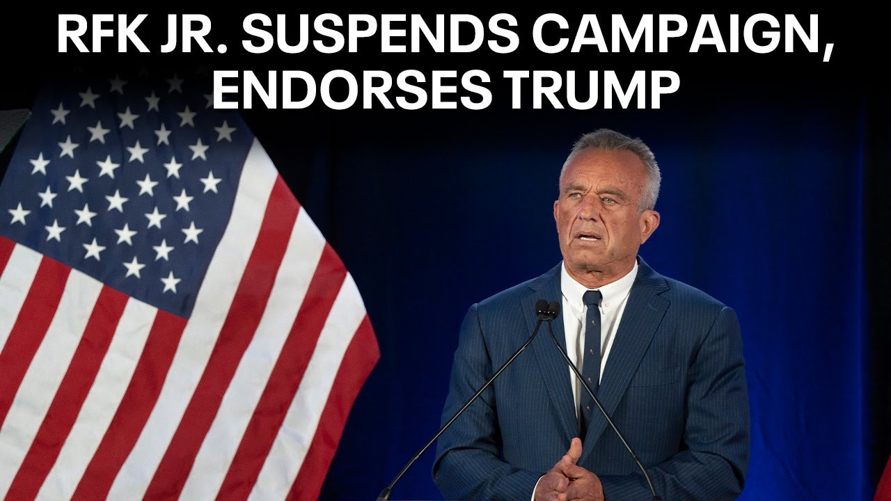 LIVE 🔴 Robert F. Kennedy Jr. to speak amid reports he's dropping out of presidential race