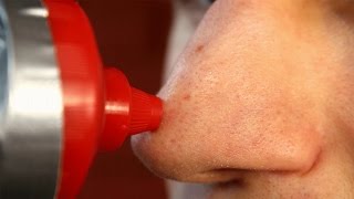 How to Get Rid of Blackheads / Whiteheads. 🔴  DIY VACUUM PORE CLEANER