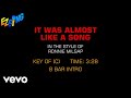Ronnie Milsap It Was Almost Like A Song Karaoke