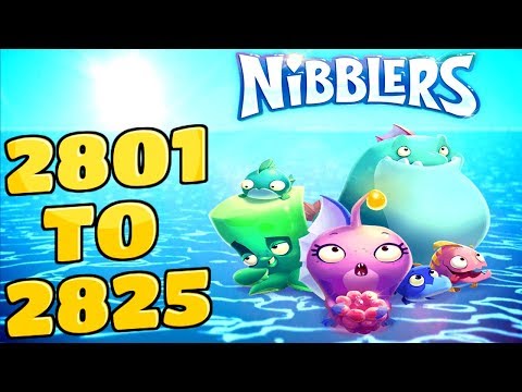 Rovio Nibblers Levels {2801 To 2825} Non PowerUp Walkthrough