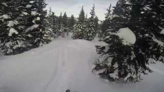 preview picture of video 'gopro ski video test copper mountain 2013'