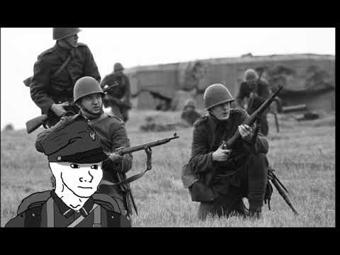 Bij bolszewika but the soviets and the germans keep coming from both sides