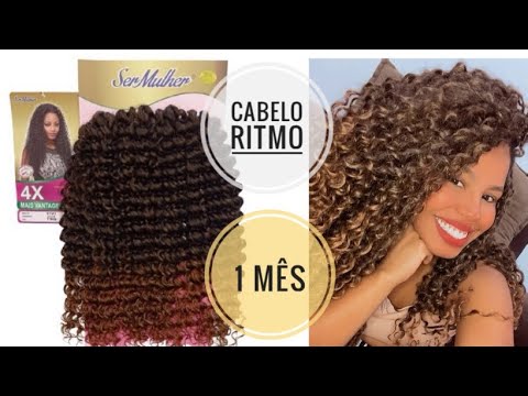 1 MÊS COM O CABELO RITMO #sermulher