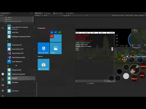 Ummorpg multiScene, chat option, tab and other