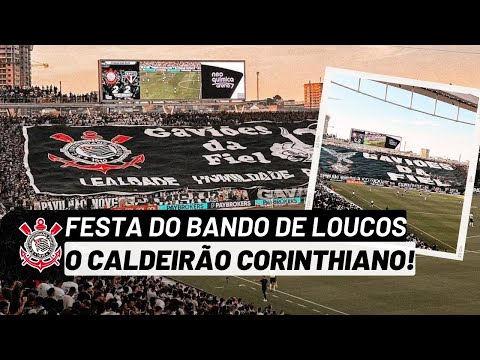 A FIEL DEU UM SHOW NAS ARQUIBANCADAS NO CLÁSSICO | A TORCIDA DO CORINTHIANS É DIFERENTE