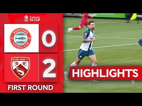 FC Worthing 0-2 FC Morecambe 