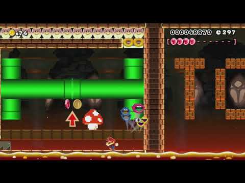 Thanks my friends (part 2) by tic-tac - SUPER MARIO MAKER - NO COMMENTARY 1bj