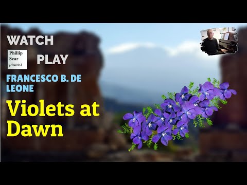 Francesco B. de Leone: Violets at Dawn