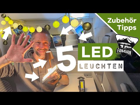 Wohnmobil LED Beleuchtung - den Camper schön & funktionell dekorieren