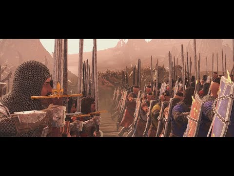 Battle under Cliff of Beasts | Total War: Warhammer | Bretonnia vs Chaos | Wars of Errantry
