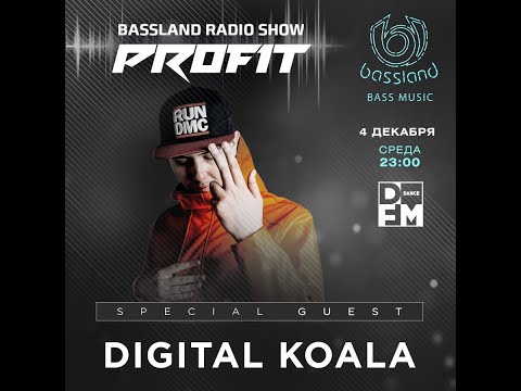 Bassland Show @ DFM (04.12.2019) - Special guest Digital Koala. Bass House, Dubstep, Drum&Bass
