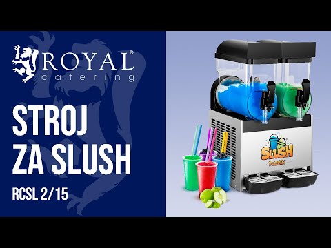 videozapis - Stroj za slush - 2 x 12 litara
