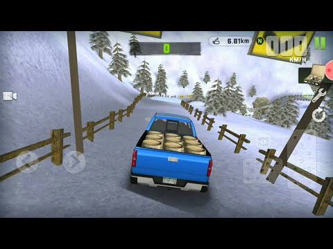 Extreme Suv Driving Simulator | Transporter Driving | Blue Pick-up