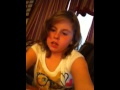 Me singing oxygen by Maia Mitchell music video ...