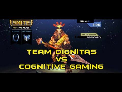 Team Dignitas Smite Open Cup: Team Dignitas vs Cognitive Gaming (Round of 4)