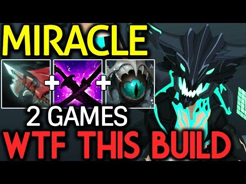 Miracle- Dota 2 [Outworld Devourer] WTF! This Hero Agi Build | 2 Games