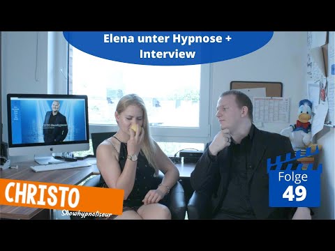 Elena hypnotisiert + Interview 😲- Showhypnose (Folge 49)