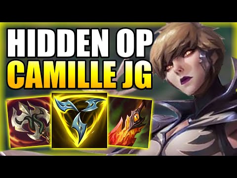 CAMILLE JUNGLE IS ACTUALLY A LOT BETTER THAN I THOUGHT! Best Build/Runes S+ Guide League of Legends
