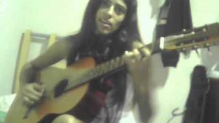 Eu tocando Cut Myself Out (John Frusciante)