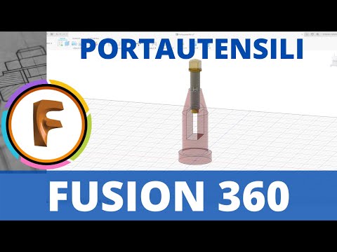 Fusion360 |  Portautensili: Come realizzare un assieme completo di joints