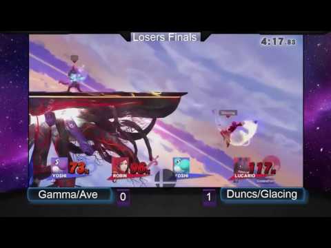 RNS 5 Doubles LF Gamma(Yoshi) & Ave(Yoshi) vs duncathan(Lucario) & Glacing(Robin)