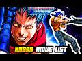 K9999 MOVE LIST The King Of Fighters 2002 Unlimited Match KOF2002