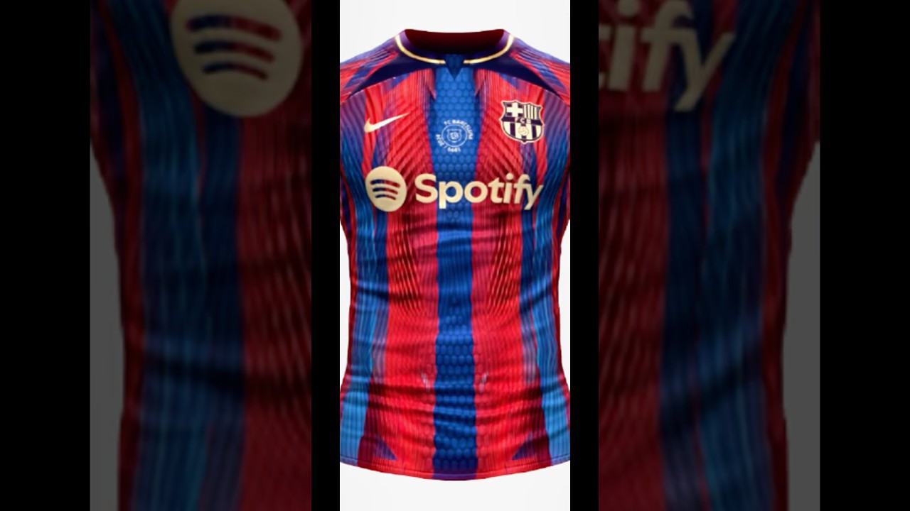 Barcelona - Nike - 125 years - Kit Concept #barcelona #kits #design #fifakitcreator