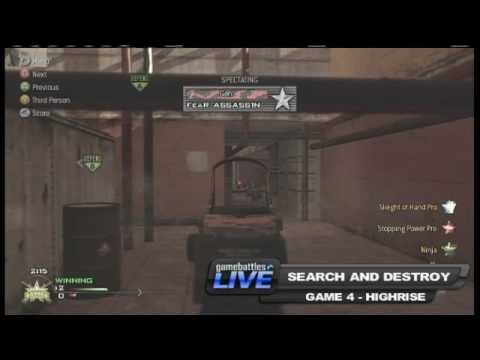 GameBattles Live - MW2 4v4 Mayhem Finals - Game 4