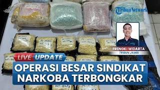 Polres Sarolangun Ungkap Peredaran Narkoba Lintas Provinsi, 53.000 Butir Ekstasi & 897 Pcs Etomidate