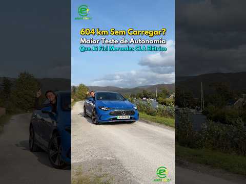 604 km Sem Carregar? Maior Teste de Autonomia Que Já Fiz! Mercedes CLA Elétrico⚡