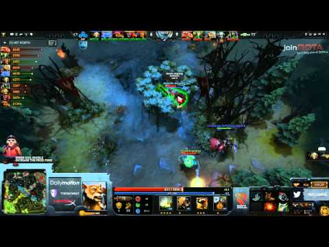 Cloud 9 vs Team Tinker Game 1   Dota 2 Champions League @TobiWanDOTA