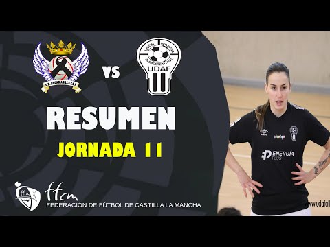 RESUMEN C.D. ARGAMASILLA F.S.F. - UDAF AFANION (1-8)/ Jornada 11/Temp20-21/Pri.aut.Femenina