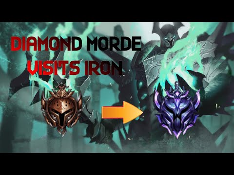HIGH ELO MORDE VISITS IRON- UNRANKED TO DIAMOND EP 1