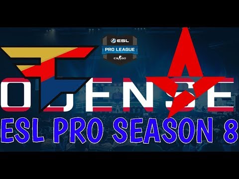 Faze vs Astralis  ESL Pro League Season 8 Highlights CSGO - Dust2