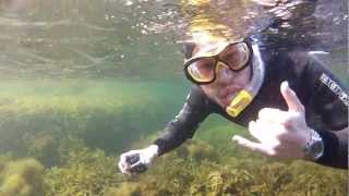 preview picture of video 'Snorkeling, Hönö 2012-07-12, GoPro HD Hero 2 & Dive Housing'