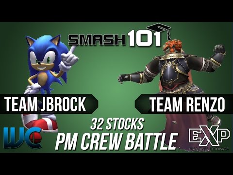 Smash 101 August PM Draft Crew Battle - Team Renzo vs. Team JBrock