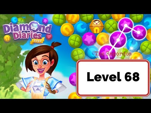 Diamond Diaries Saga Level 68 - No Boosters