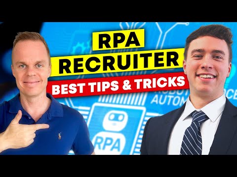 RPA Recruiter: My best Tips & Tricks (Interview) - YouTube