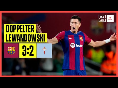 Unglaublich! Spiel gedreht in acht Minuten: FC Barcelona - Celta Vigo 3:2 | LaLiga | DAZN Highlights