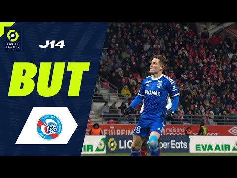But Kévin GAMEIRO (88' pen - RCSA) STADE DE REIMS - RC STRASBOURG ALSACE (2-1) 23/24