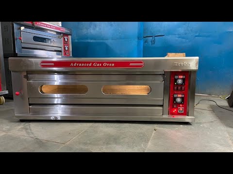 Roger Russel Electric One Deck Three Tray Baking Specialist Pizza Oven Stone Optional