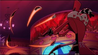 Husk &amp; Cherri Bomb Rescue Angel Dust + Fight Valentino | Hazbin Hotel