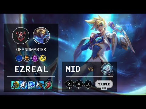 Ezreal Mid vs Viego - EUW Grandmaster Patch 11.12