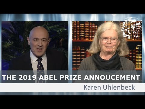 The Abel Prize announcement 2019 - Karen Uhlenbeck