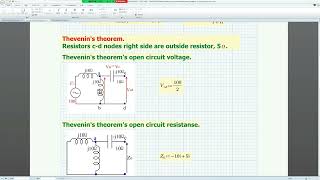 Mathcad Prime 8 with Maple2022 Tips-55 (How to use Thevenin's theorem to solve electric circuit.)