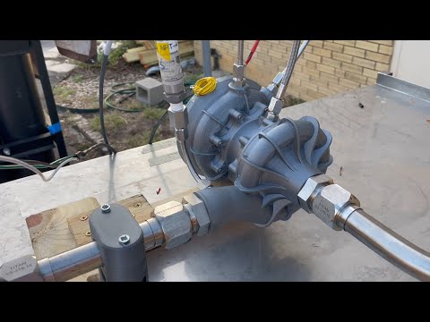 3D Printed Turbopump Testing (Day 1)